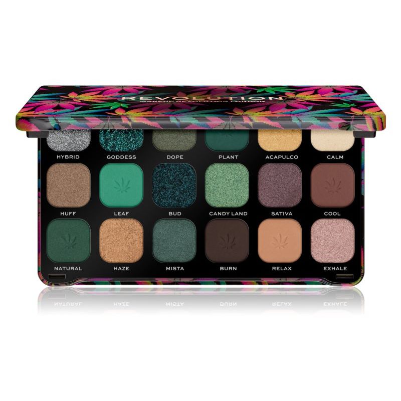 Makeup Revolution Forever Flawless Chilled - Paleta Fard de Ochi