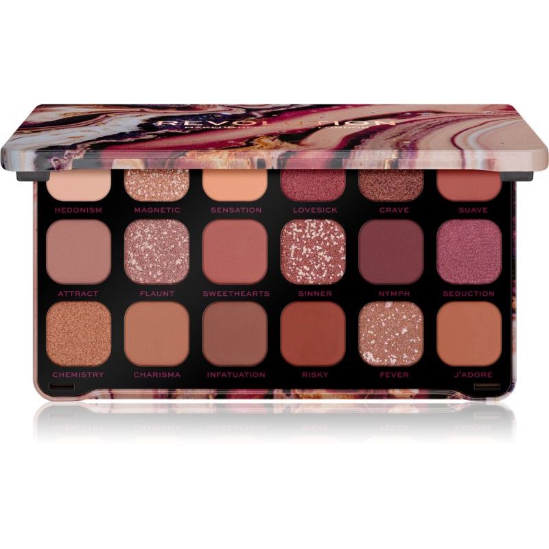 Makeup Revolution Forever Flawless Allure - Paleta Fard de Ochi