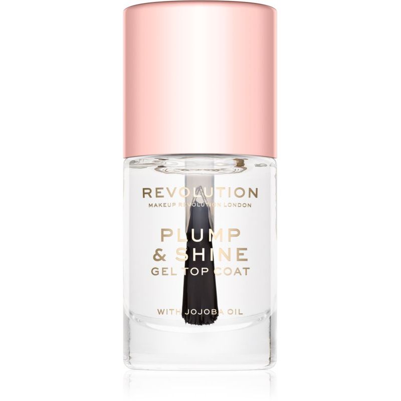 Makeup Revolution Plump Shine Gel Top Coat 10ml