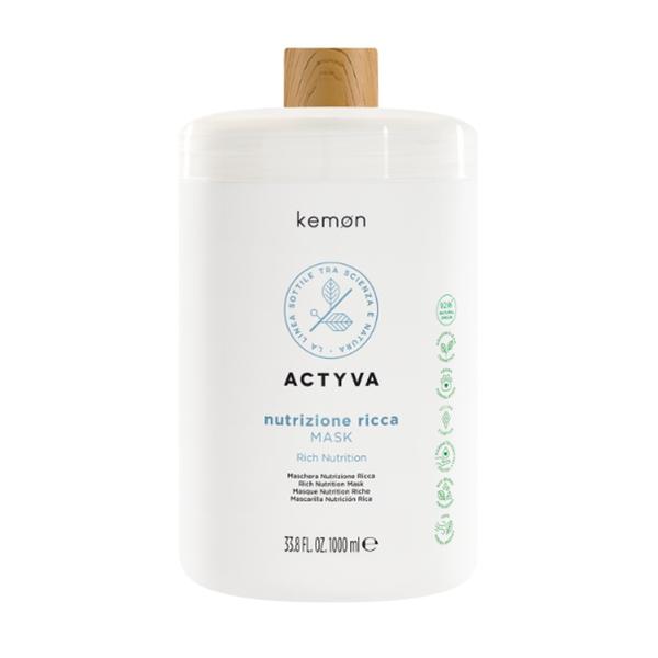 Kemon Nutrizione Ricca Mask - Masca de Hidratare Intensa 1000ml