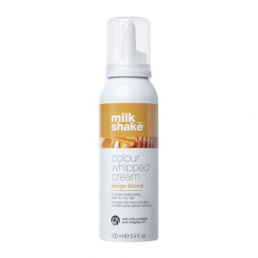 MilkShake Colour Whipped Cream Beige Blond 100ml - Spuma Nuantatoare - Beauty Lounge