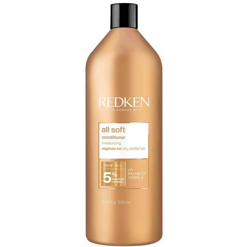 Redken All Soft - Balsam cu Ulei de Argan Pentru Parul Uscat 1000ml - Beauty Lounge