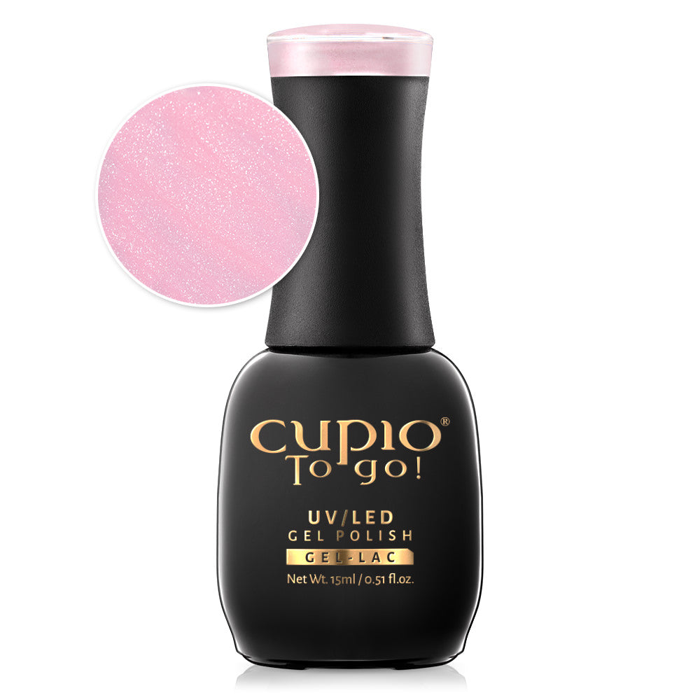 Cupio Oja Semipermanenta To Go! Glossy Pink 15ml