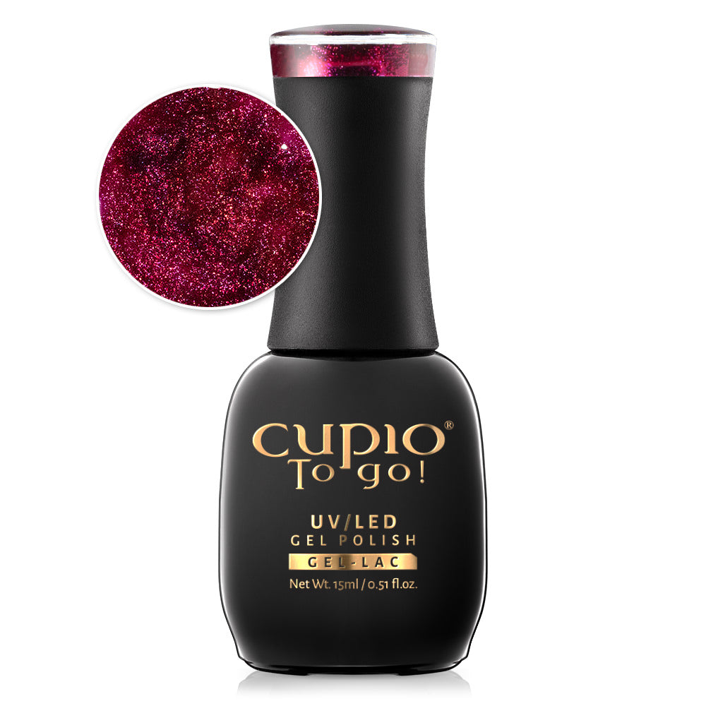Cupio Oja Semipermanenta To Go! Burgundia 15ml