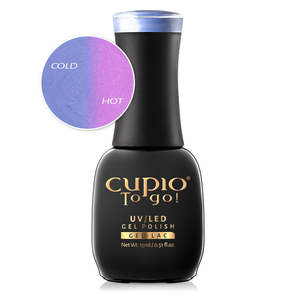 Cupio Oja Semipermanenta Termica Glitter Pink Sapphire 15ml