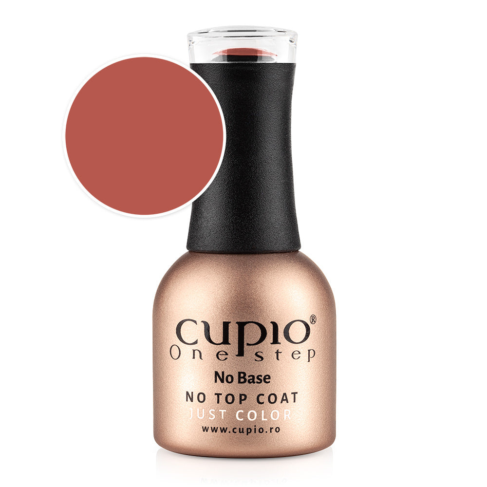 Cupio Gel Lac One Step Easy Off - Chestnut