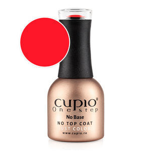 Cupio Gel Lac One Step Easy Off - Coral Red