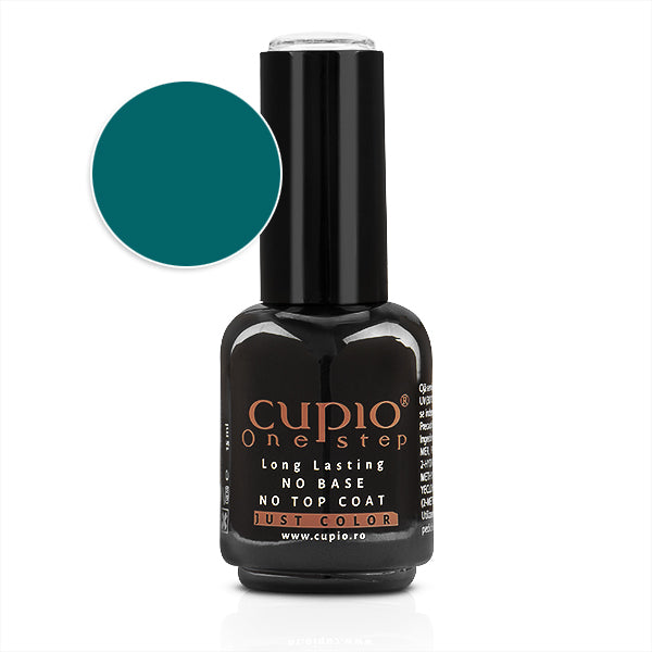 Cupio Gel Lac 3 In 1 One Step Petrol 15ml - R068