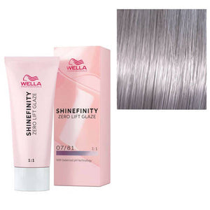 Wella Professionals Shinefinity Zero Lift Glaze, 07/81 Smoky Opal - Vopsea Demipermanenta 60ml