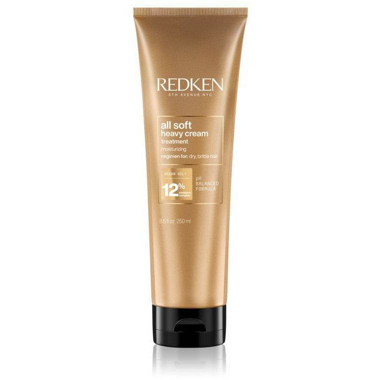 Redken All Soft Heavy Cream - Masca cu Ulei de Argan Pentru Parul Uscat 250ml - Beauty Lounge