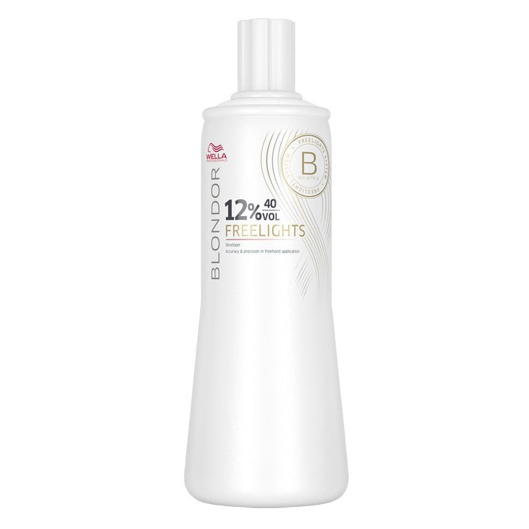 Wella Professionals Blondor Freelights Oxidant 12% 1000ml - Beauty Lounge