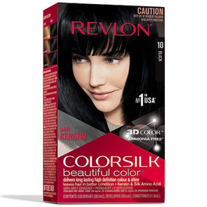 Revlon Colorsilk 10 Black - Vopsea Permanenta