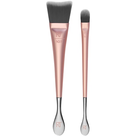 Real Techniques Face si Eye Jar Brush Duo - Set Pensule Machiaj