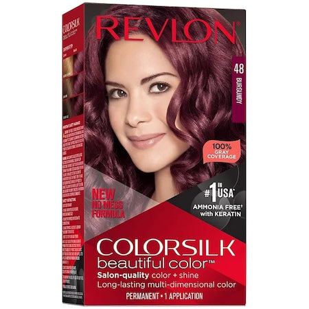 Revlon Colorsilk 48 Burgundy - Vopsea Permanenta - Beauty Lounge