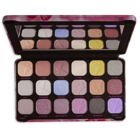 Makeup Revolution Butterfly Forever Flawless Shadow - Paleta Fard de Ochi