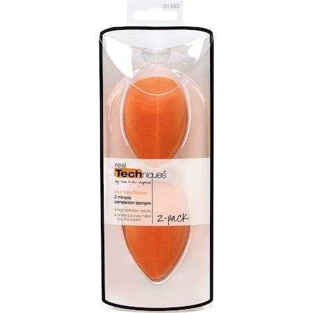 Real Techniques 2 Pack Miracle Complexion Sponge - Burete Pentru Machiaj