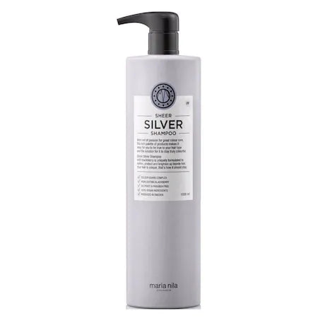 Maria Nila Sheer Silver Shampoo - Sampon pentru Neutralizarea Tonurilor de Galben 1000ml