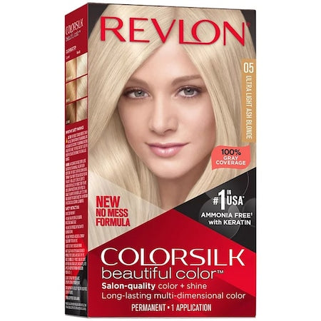 Revlon Colorsilk 05 Ultra Ash Blonde - Vopsea Permanenta