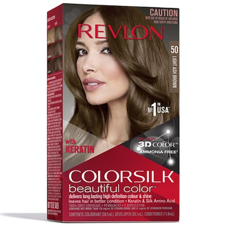 Revlon Colorsilk 50 Light Ash Brwon - Vopsea Permanenta