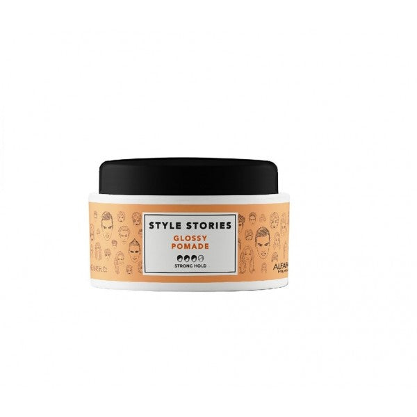 Alfaparf Milano Style Stories Glossy Pomade - Ceara de Stralucire 100ml - Beauty Lounge