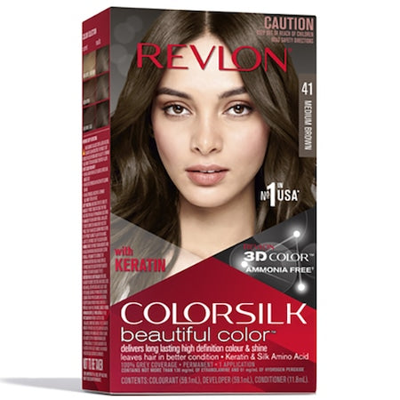 Revlon Colorsilk 41 Medium Brown - Vopsea Permanenta