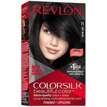 Încarcă imaginea în Galerie, Revlon Colorsilk 11 Soft Black - Vopsea Permanenta
