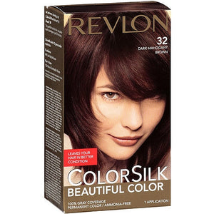 Revlon Colorsilk 32 Dark Mahagony Brown - Vopsea Permanenta Mahon