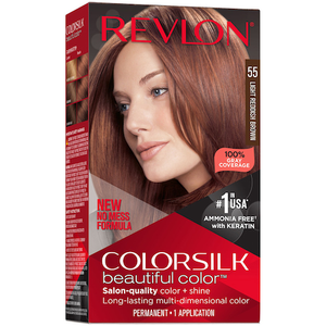Revlon Colorsilk 55 Light Reddish Brown - Vopsea Permanenta