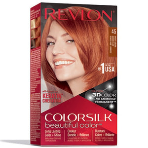 Revlon Colorsilk 45 Bright Auburn - Vopsea Permanenta