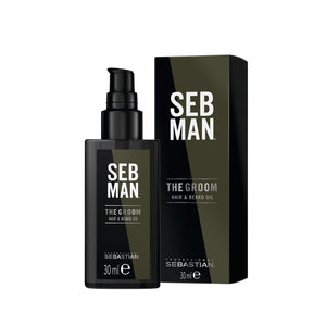 Sebastian Man The Groom - Ulei Pentru Par si Barba 30ml