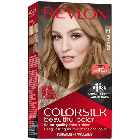 Revlon Colorsilk 61 Dark Blonde - Vopsea Permanenta