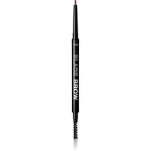 Încarcă imaginea în Galerie, Makeup Revolution Relove Blade Brow Pencil Dark Brown - Creion Sprancene
