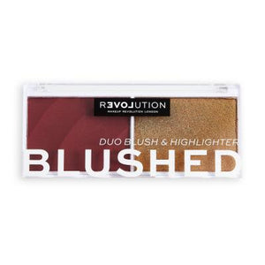 Makeup Revolution Relove Colour Play Blushed Duo Wishful - Blush Iluminator