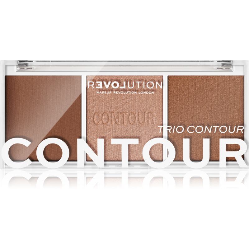Makeup Revolution Relove Colour Play Contour Trio Palette Baked Sugar - Paleta Fard de Ochi