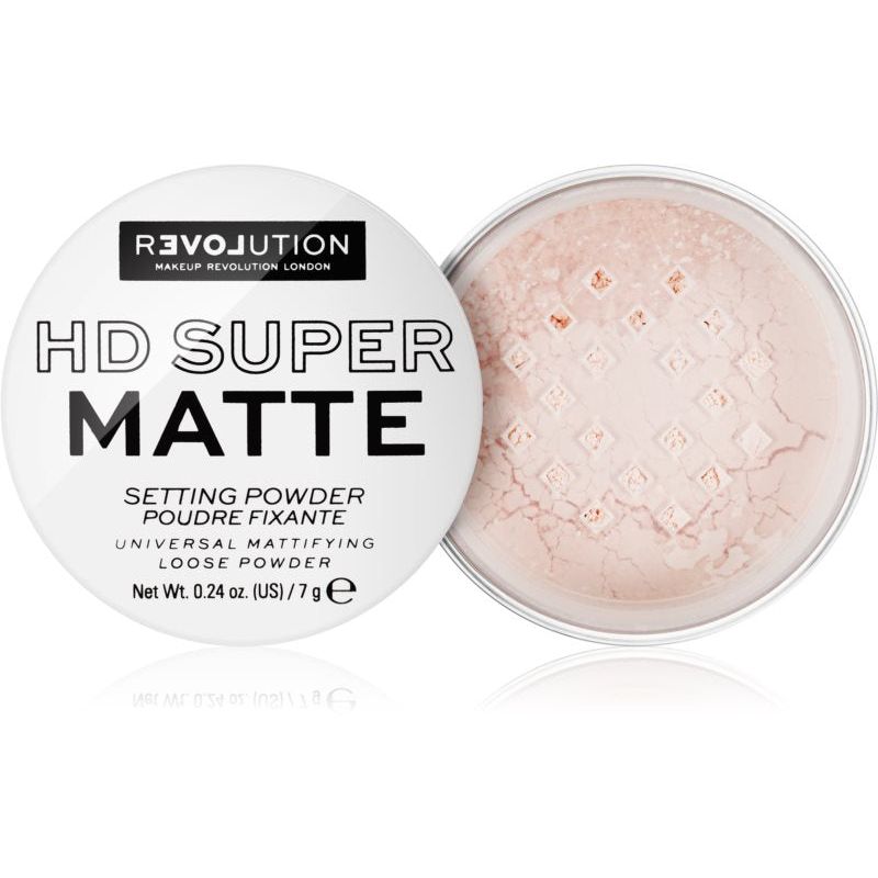 Makeup Revolution Relove Super HD Setting Powder - Pudra Matifianta - Beauty Lounge