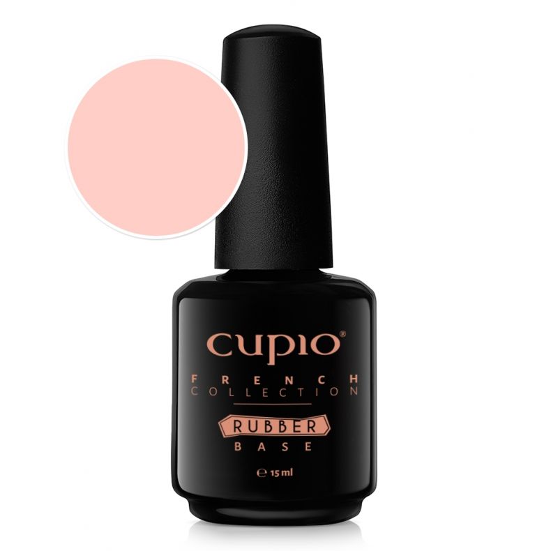 Cupio Rubber Base French Collection - Peach Latte 15ml
