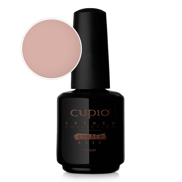 Cupio Rubber Base French Collection - Nude Peach 15ml
