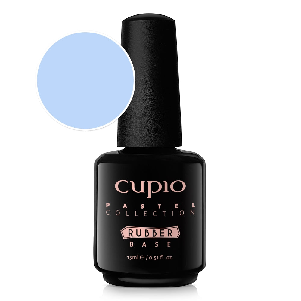 Cupio Rubber Base Pastel Collection - Baby Blue 15ml
