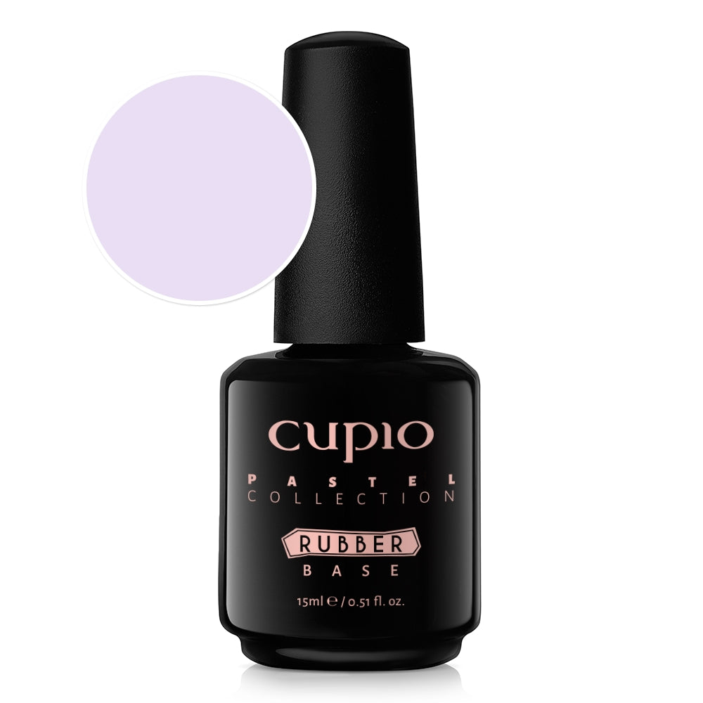 Cupio Rubber Base Pastel Collection - Milky Lavender 15ml