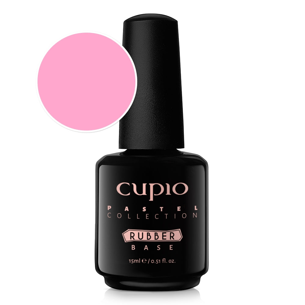 Cupio Rubber Base Pastel Collection - Pink 15ml