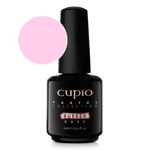 Cupio Rubber Base Pastel Collection - Sheer Pink 15ml