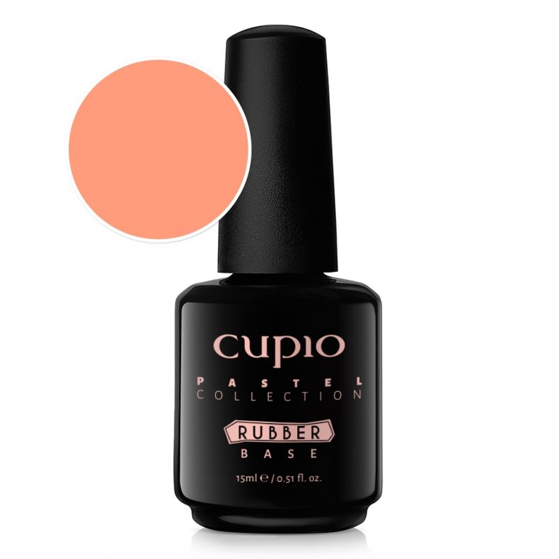 Cupio Rubber Base Pastel Collection - Peach Bloom 15ml
