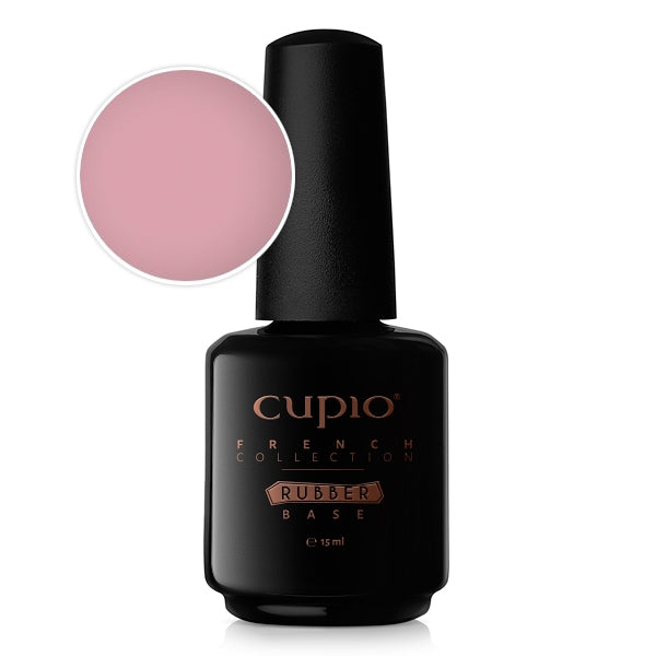 Cupio Rubber Base French Collection - Rose 15ml