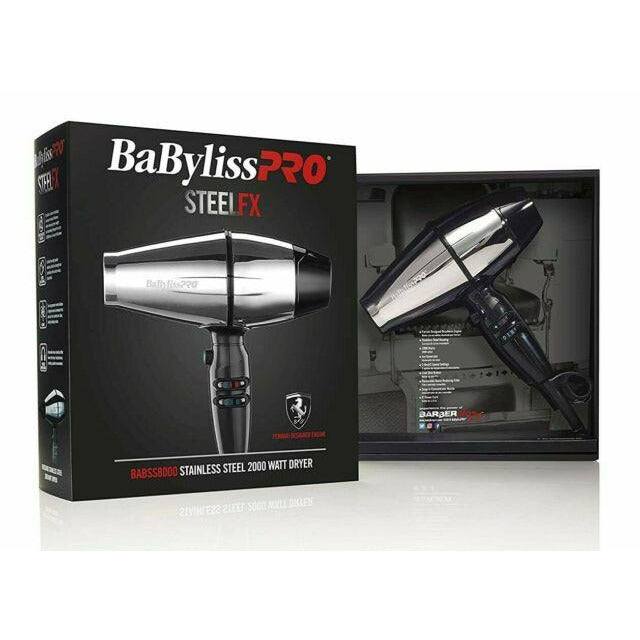Babyliss Uscator de Par 4Artists Steel FX 2000W - Beauty Lounge