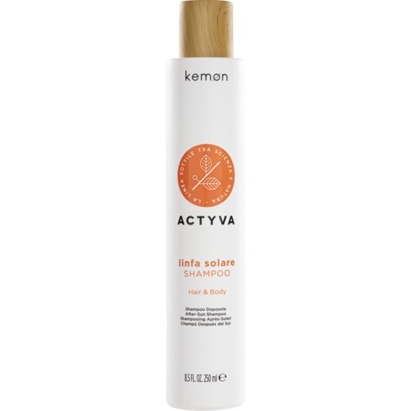 Kemon Linfa Solare Shampoo H&B - Sampon Hidratant Pentru Par si Corp 250ml