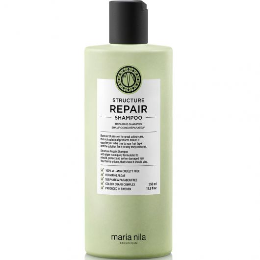 Maria Nila Structure Repair Shampoo - Sampon Reparator pentru Par Degradat 350ml - Beauty Lounge
