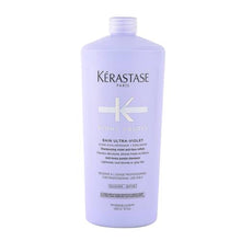 Încarcă imaginea în Galerie, Kerastase Blond Absolu Bain Ultra-Violet Sampon Pentru Neutralizarea Tonurilor Galbene 1000ml
