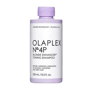 Olaplex No.4P Blonde Enhancer Toning Shampoo - Sampon Tratament pentru Par Blond 250ml