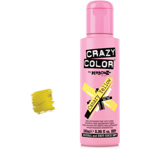 Crazy Color 49 Canary Yellow Vopsea Semipermanenta 100ml