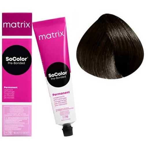 Matrix Vopsea de Par Socolor 4N Saten Mediu Natural 90 ml - Beauty Lounge
